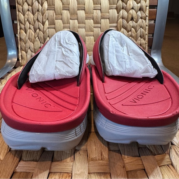 Vionic All Gender Blissful Recovery Restore Sandals Flip Flop Slippers Womens 13 - Picture 4 of 15